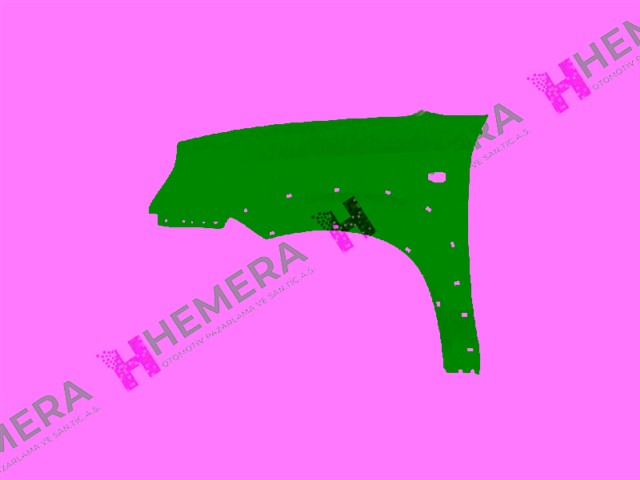 CAMURLUK ON SOL SAC SINYAL VE DODIK DELIKLI HYUNDAI TUCSON 2005 - 2010