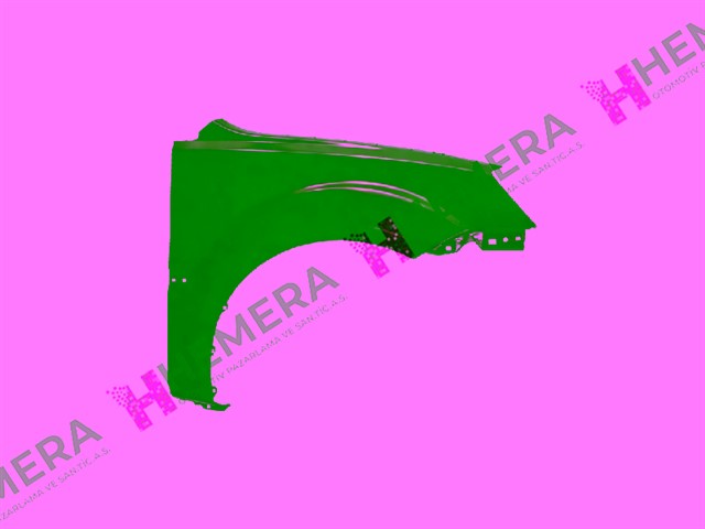 CAMURLUK ON SAG SAC SINYAL DELIKSIZ KIA RIO 2006 - 2011