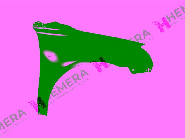 CAMURLUK ON SAG SAC SINYAL DELIKLI TOYOTA AVENSIS 2003 - 2006