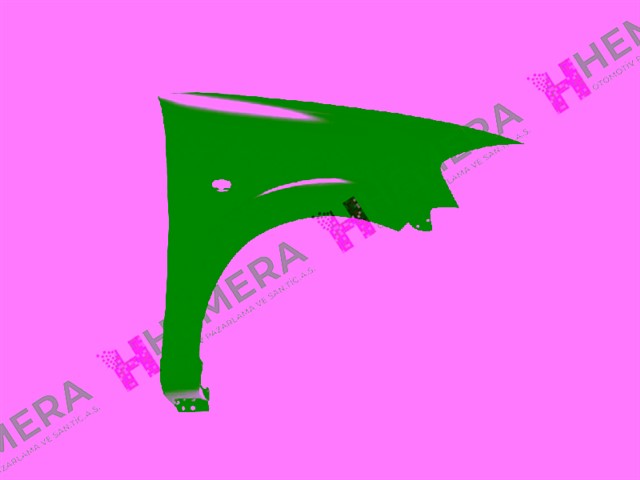 CAMURLUK ON SAG SAC SINYAL DELIKLI CITROEN C3 2002 - 2005