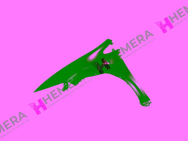 CAMURLUK ON SOL SINYAL DELIKSIZ DODIK DELIKLI HONDA CIVIC 2006