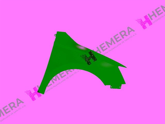 CAMURLUK ON SAG SAC SINYAL DELIKSIZ SKODA FABIA 2015