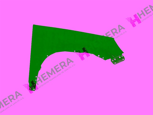 CAMURLUK ON SAG SAC SINYAL DELIKSIZ DODIK DELIKLI VW TIGUAN 2008 - 2011