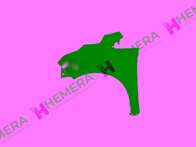 CAMURLUK ON SOL DELIKSIZ FORD B - MAX 2012