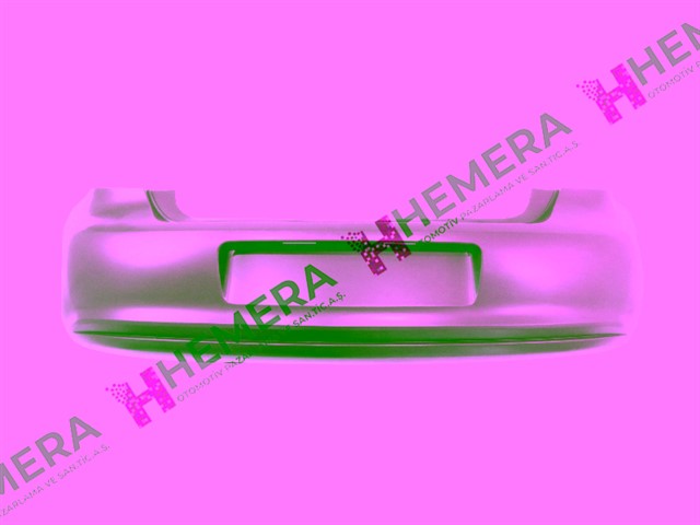 TAMPON ARKA ASTARLI KUCUK EGZOZ CIKISI VW POLO 2009