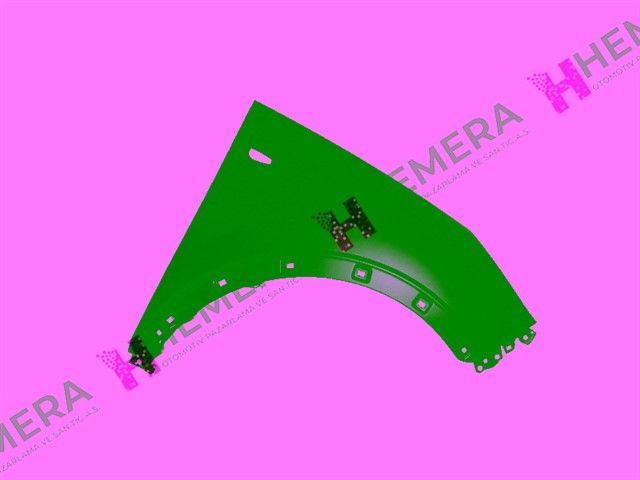 CAMURLUK ON SAG SAC SINYAL VE DODIK DELIKLI KIA SPORTAGE 2011