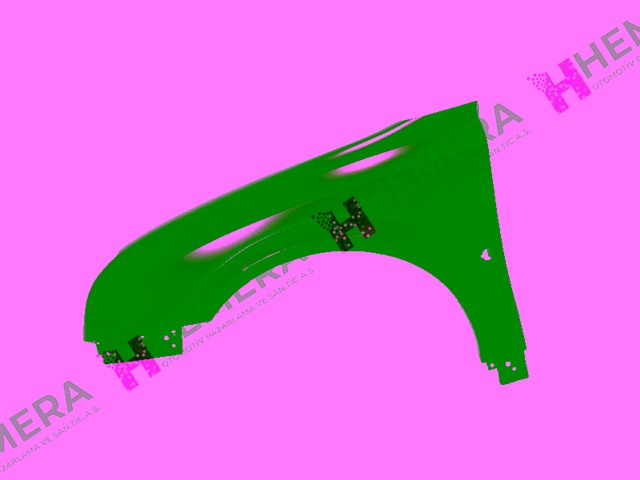 CAMURLUK ON SOL SAC SINYAL DELIKLI OPEL VECTRA C 2002 - 2008