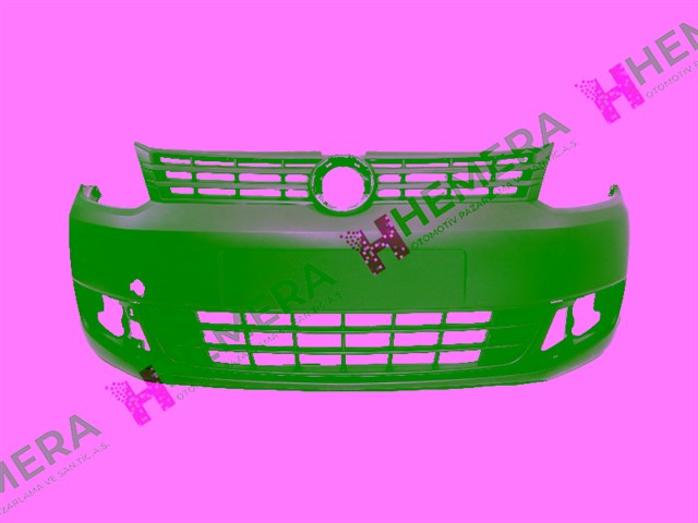 TAMPON ON SISLI SENSORSUZ KOYU GRI VW CADDY 2010 - 2015