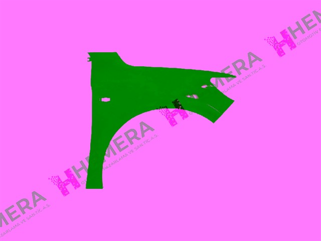 CAMURLUK ON SAG DELIKLI PEUGEOT 301 2013