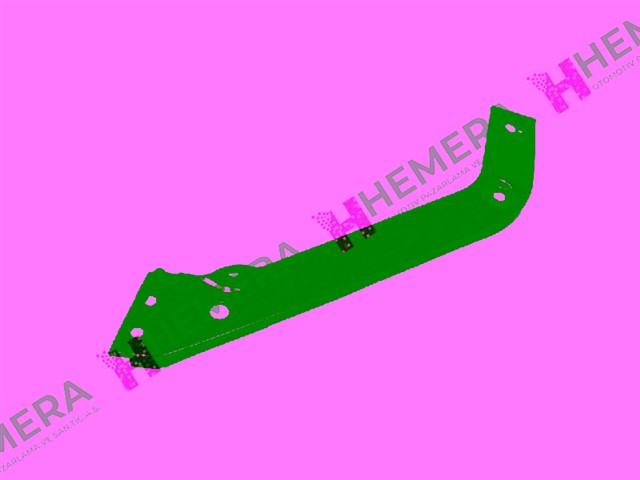 BRAKET RADYATOR UST SOL VW TIGUAN 2017