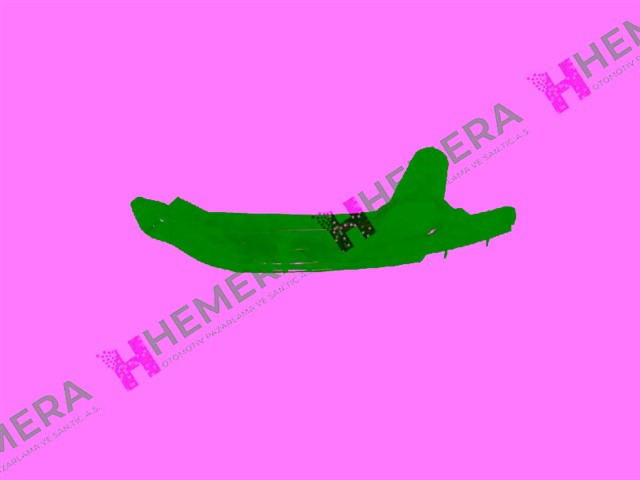 TAMPON BRAKETI ON FAR ALT SAG GOLF5 - GOLF6 - JETTA 04 - 13