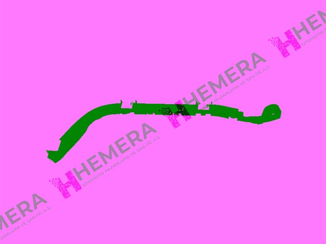 BRAKET TAMPON ARKA SAG HONDA CRV 2002 - 2006