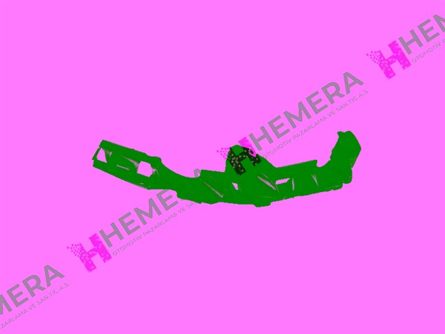 BRAKET TAMPON ON SOL RENAULT MEGANE II 2003 - 2007