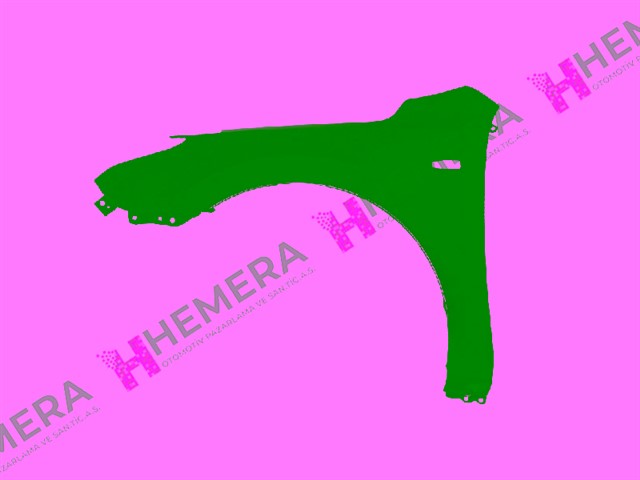 CAMURLUK ON SOL SAC SINYAL DELIKLI HYUNDAI I30 2008 - 2011