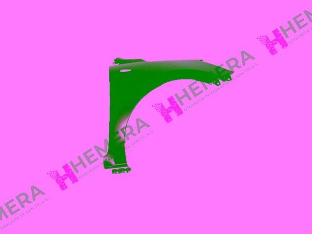 CAMURLUK ON SAG SAC SINYAL DELIKLI KIA RIO 2018