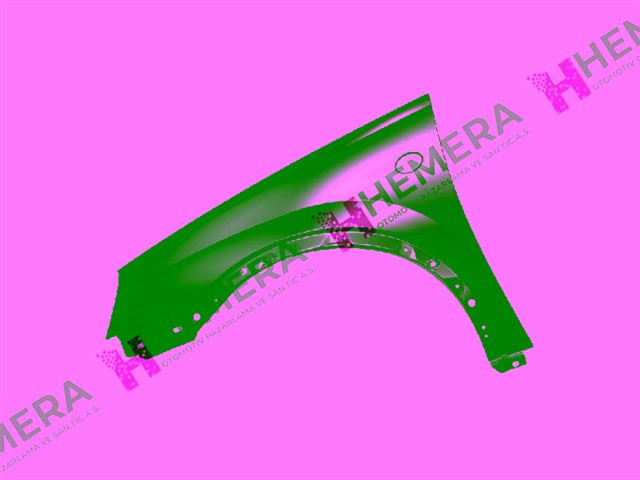 CAMURLUK ON SOL SAC SINYAL DELIKSIZ DODIK DELIKLI OPEL CORSA C 2001 - 2011