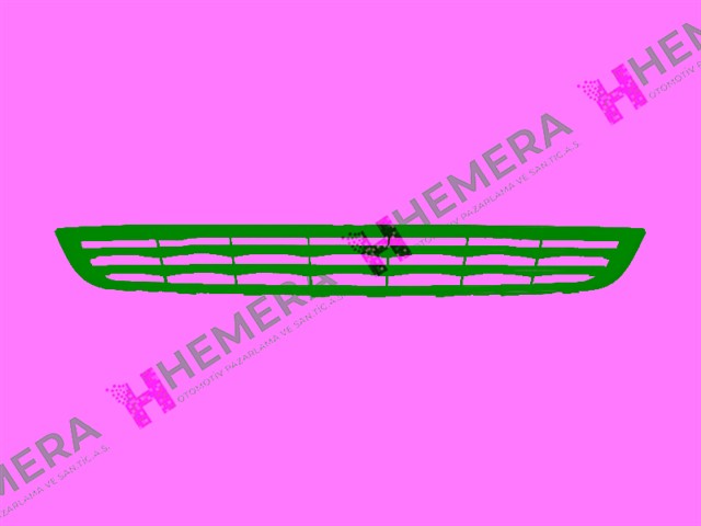 IZGARA TAMPON ON FORD FIESTA 2013