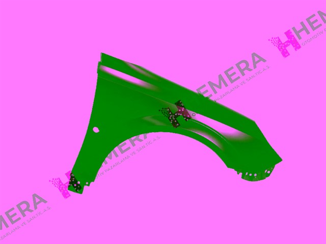 CAMURLUK ON SAG SAC SINYAL DELIKLI OPEL VECTRA C 2002 - 2008