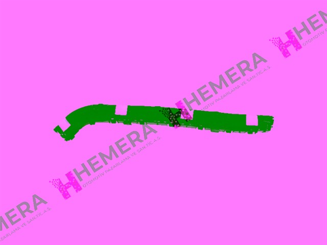 BRAKET TAMPON ARKA SAG HONDA CRV 2007