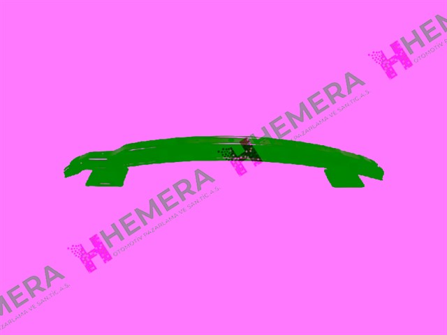 DEMIR TAMPON ARKA VW CADDY 2004 - 2016