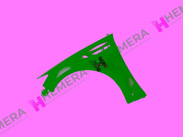 CAMURLUK ON SOL SAC SINYAL DELIKLI FORD MONDEO 2008