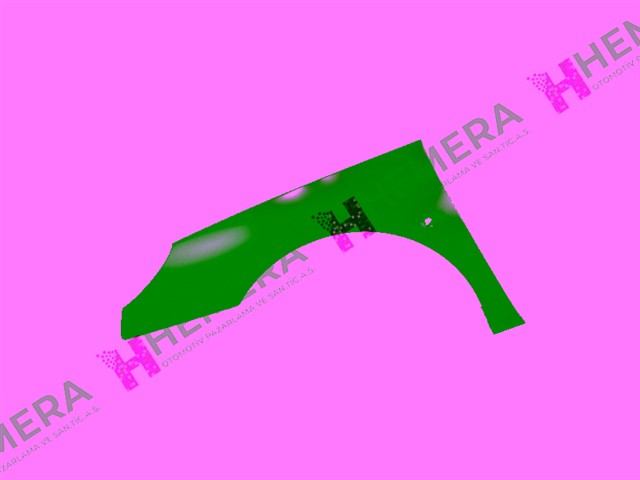 CAMURLUK ON SOL SAC SINYAL DELIKLI PEUGEOT 407 2004