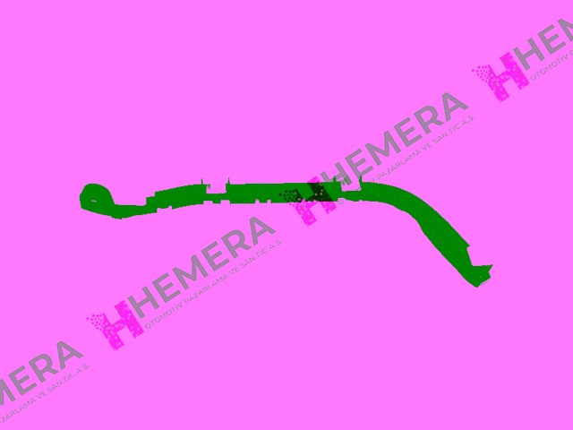 BRAKET TAMPON ARKA SOL HONDA CRV 2002 - 2006