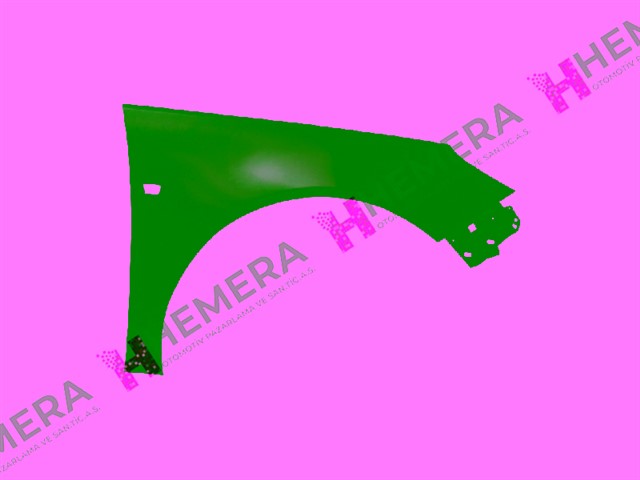 CAMURLUK ON SAG SAC SINYAL DELIKLI OPEL INSIGNIA 2009