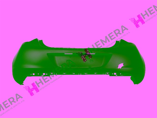 TAMPON ARKA SENSORSUZ ASTARLI OPEL ASTRA J 2010