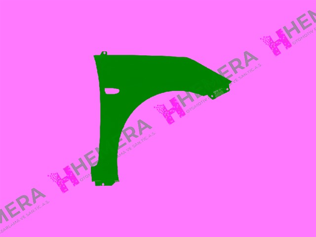 CAMURLUK ON SAG SAC SINYAL DELIKLI HYUNDAI ACCENT BLUE 2011 - 2018