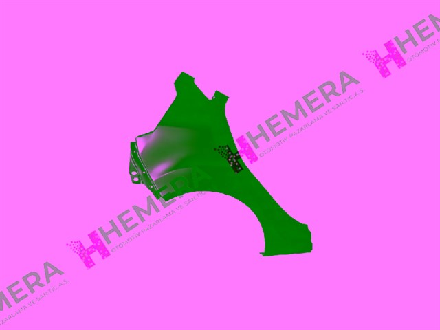 CAMURLUK ARKA SAG SAC FORD FIESTA 2008 - 2015