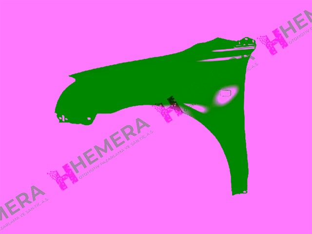 CAMURLUK ON SOL SAC SINYAL DELIKLI TOYOTA AVENSIS 2003 - 2006