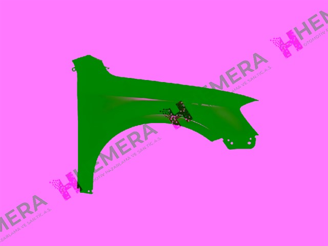 CAMURLUK ON SAG SAC SINYAL DELIKSIZ VW PASSAT 2010 - 2015