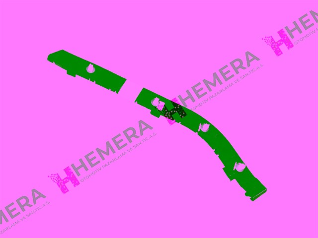 BRAKET TAMPON ARKA SOL HYUNDAI ACCENT BLUE 2011 - 2014