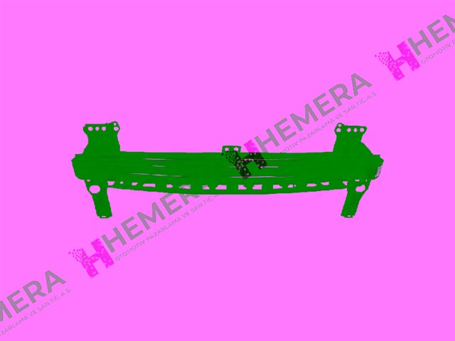 DEMIR TAMPON ON VW GOLF VI 2008 - 2012