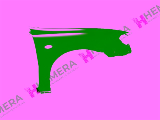 CAMURLUK ON SAG SAC SINYAL DELIKLI NISSAN MICRA 2003 - 2006