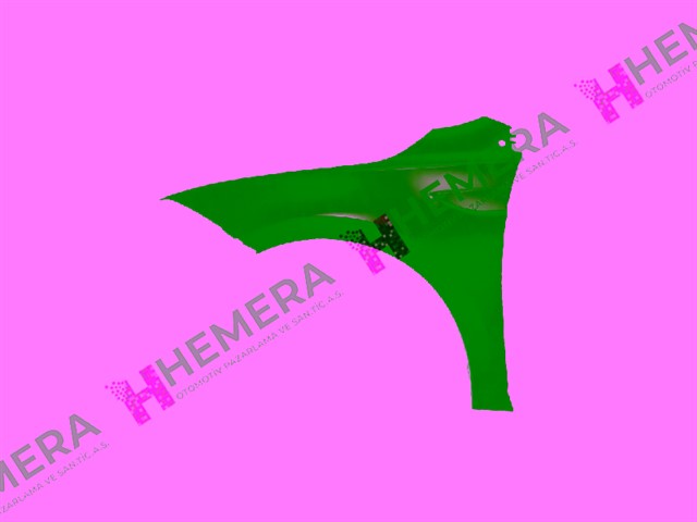 CAMURLUK ON SOL SAC SINYAL DELIKSIZ VW POLO 2018