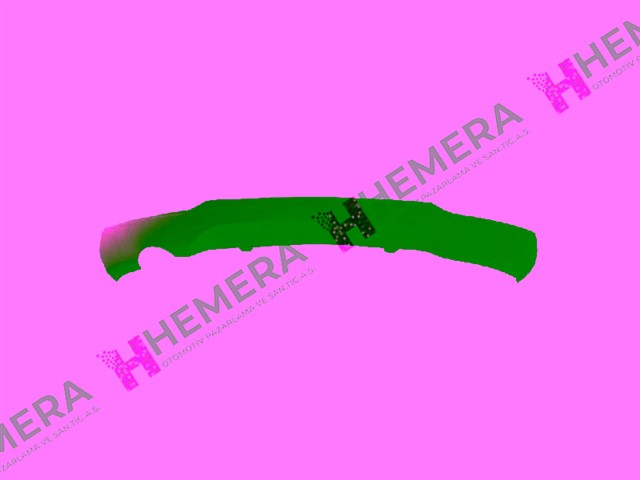 KAPLAMA TAMPON ARKA ALT SIYAH OPEL ASTRA K 2016