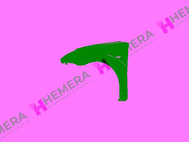 CAMURLUK ON SOL SAC SINYAL DELIKLI FORD FOCUS 1998 - 2001