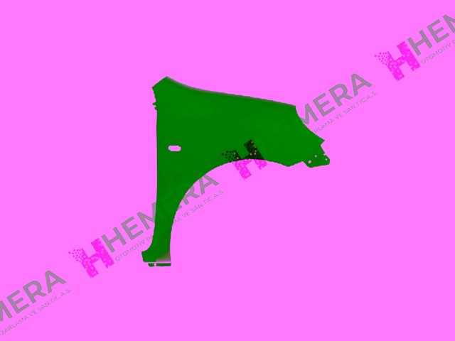 CAMURLUK ON SOL SAC SINYAL DELIKLI NISSAN MICRA 2010