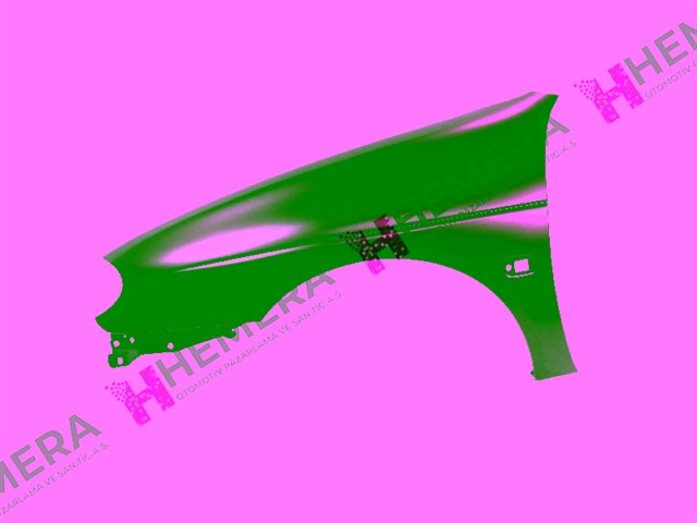 CAMURLUK ON SOL SAC SINYAL DELIKLI RENAULT MEGANE 1999