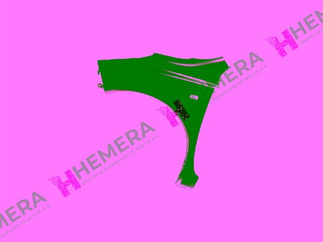 CAMURLUK ON SOL SAC SINYAL DELIKLI NISSAN MICRA 2002 - 2008