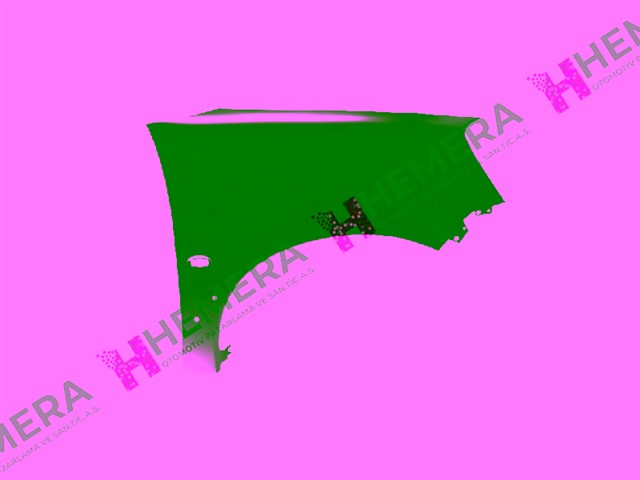 CAMURLUK ON SAG SAC SINYAL DELIKLI CITROEN BERLINGO 2002 - 2007