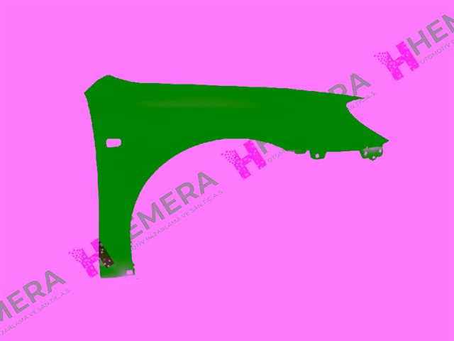 CAMURLUK ON SAG SAC SINYAL DELIKLI KIA CERATO 2005