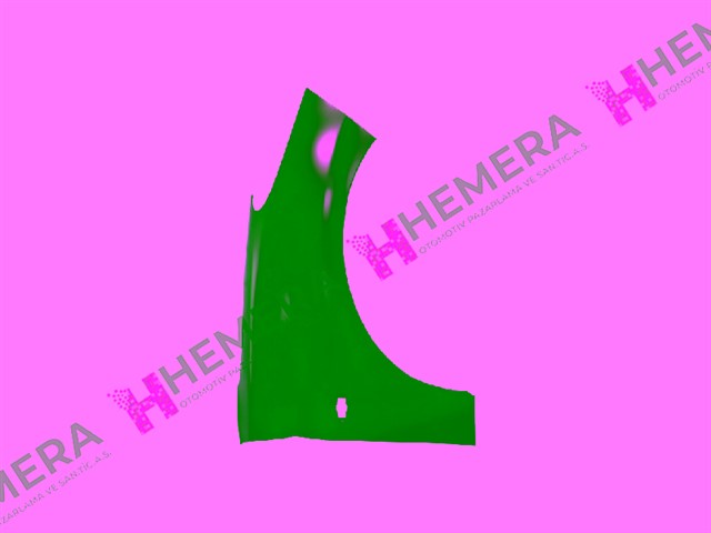 CAMURLUK ON SAG SAC SINYAL DELIKLI PEUGEOT 206 PLUS 2008