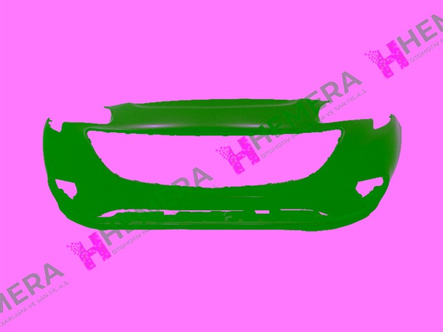 TAMPON ON SISLI SENSORSUZ SIYAH OPEL CORSA E 2015 - 2019