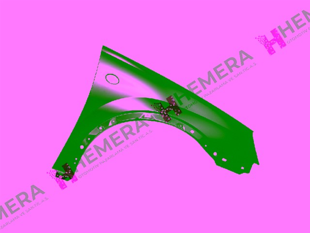 CAMURLUK ON SAG SAC SINYAL DELIKSIZ DODIK DELIKLI OPEL CORSA C 2001 - 2011