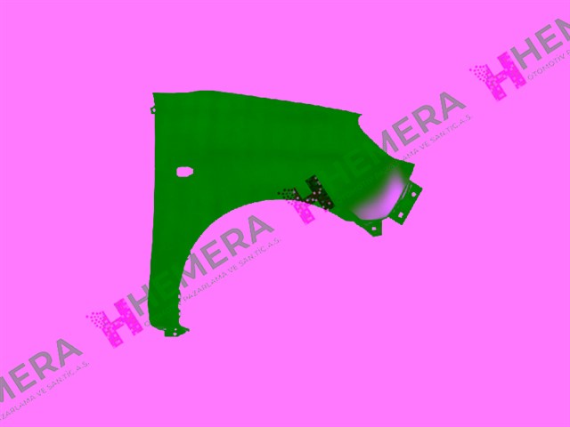 CAMURLUK ON SAG SAC SINYAL DELIKLI KIA PICANTO 2008 - 2010