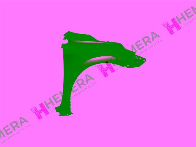 CAMURLUK ON SAG SAC SINYAL DELIKSIZ TOYOTA COROLLA 2013