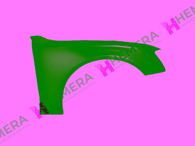 CAMURLUK ON SAG SAC SINYAL DELIKSIZ AUDI A4 2008 - 2012